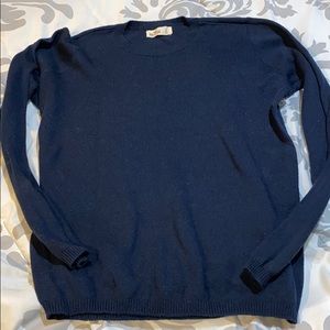Hollister Navy blue sweater